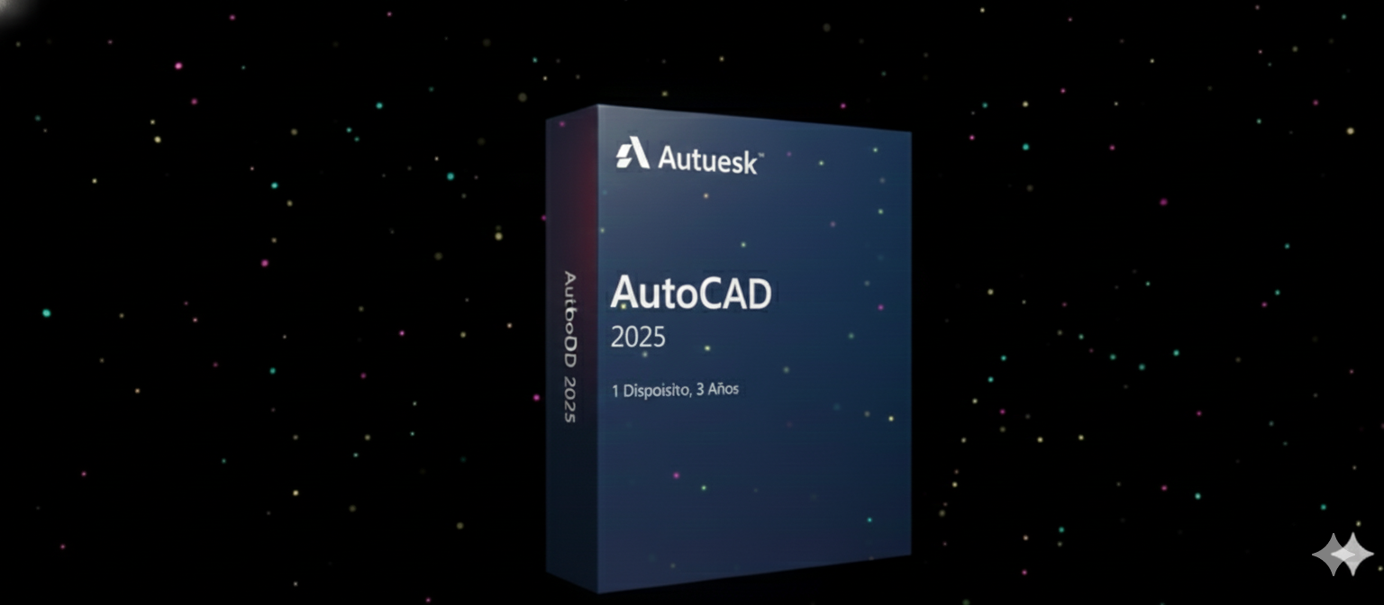 Autodesk AutoCAD 2025 (1 Dispositivo, 3 Años)
