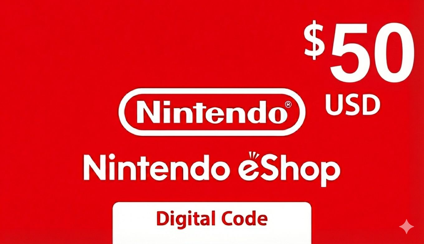 $50 - eShop Gift Card USA