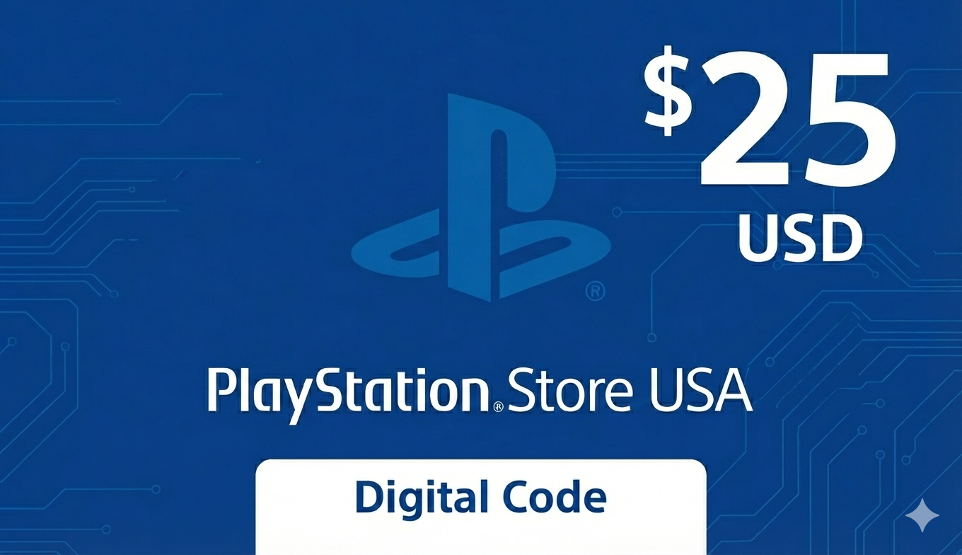 $25 - PSN Gift Card USA