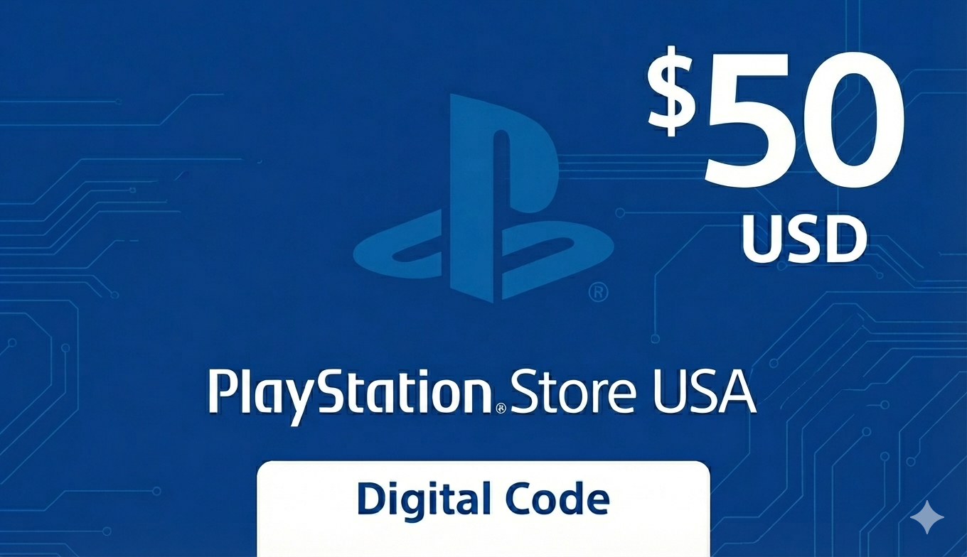 $50 - PSN Gift Card USA